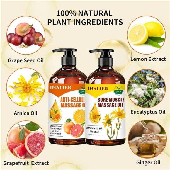 Fathers Day Gift for Husband,Mothers Day Gifts for Wife,Massage Oils for Massage - Picture 2 of 7